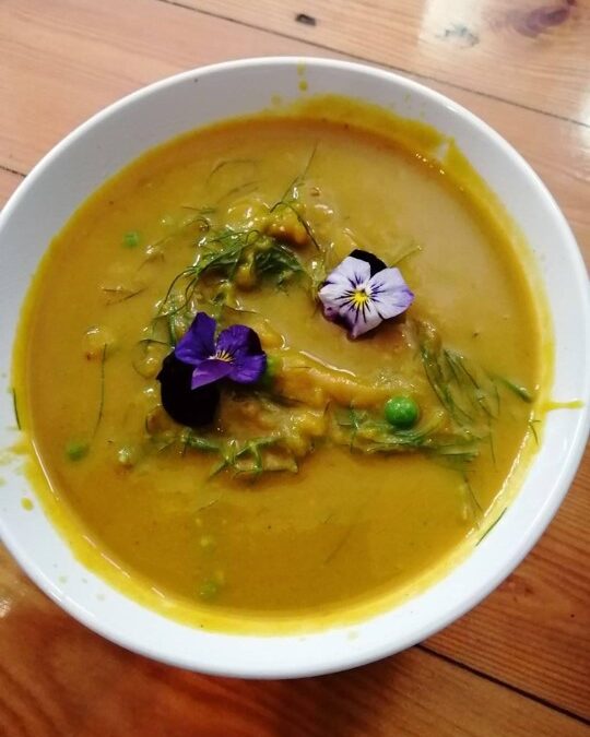 Butternut and Sweet Poatato Soup