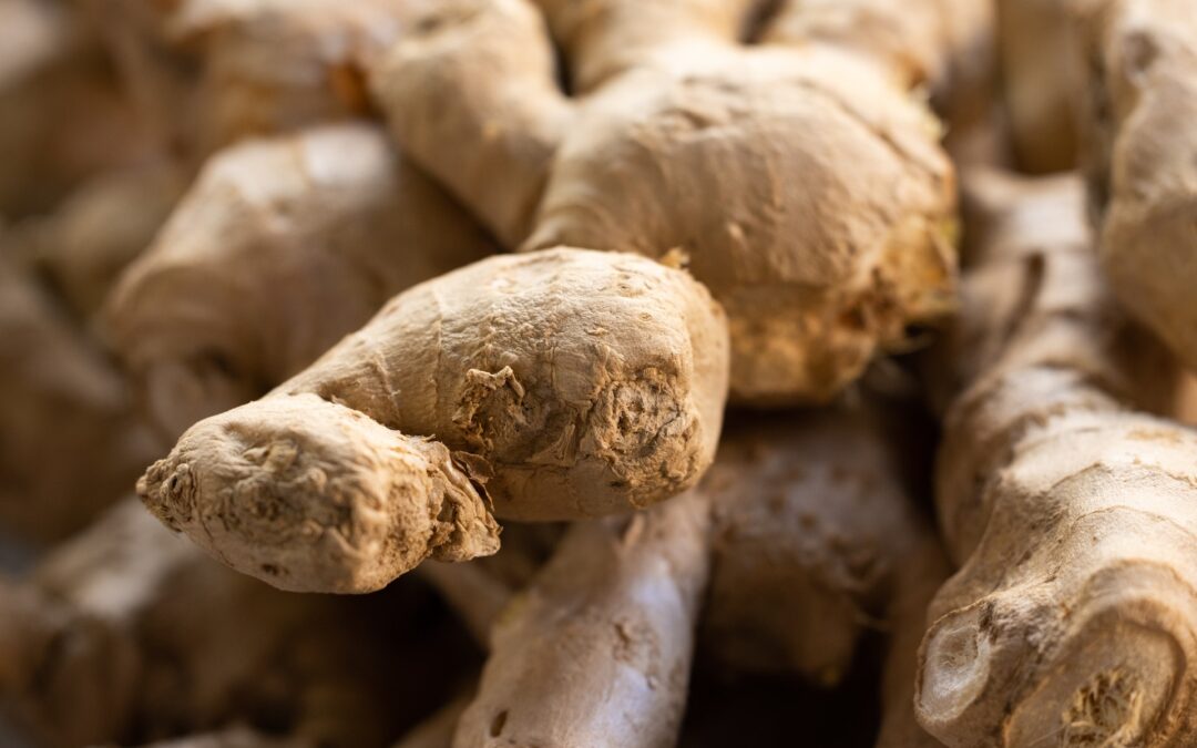 Just ginger for nausea, but much more than a pop spice